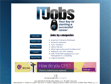 Tablet Screenshot of itjobs.com