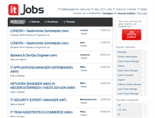 Tablet Screenshot of itjobs.at
