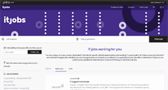 Desktop Screenshot of itjobs.ca