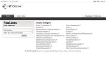 Tablet Screenshot of itjobs.hk